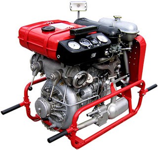 Motorová striekačka PS12